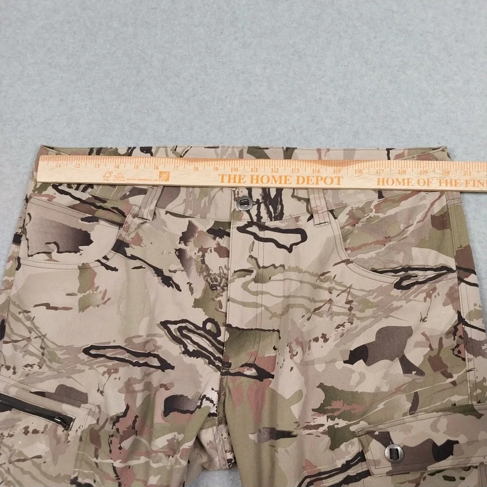 Under Armour Pants Mens 40x32 Barren Camo Hardwoods Hunting Outdoors Backwoods